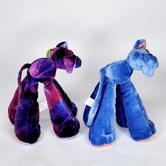 Vintage Limbo Legs Plush Elephants 2000 Jakks Pacific - Picture 2 of 4